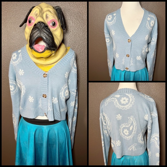 STITCH & PINE, paisley cardigan!! - Picture 1 of 7